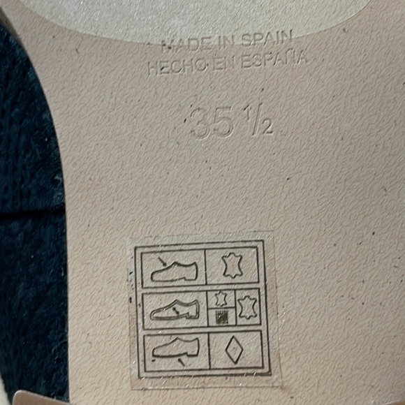 Free People “At Ease” Crocodile Print Leather Loafers/Mules Size 5.5 - Picture 15 of 16